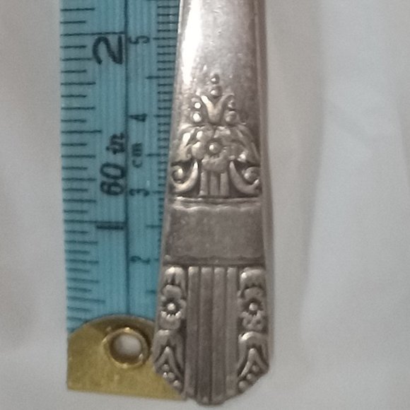 HARMONY 1938 LUNCHEON FORK BY WM A ROGERS SERVICE PLATE VINTAGE - Picture 7 of 7